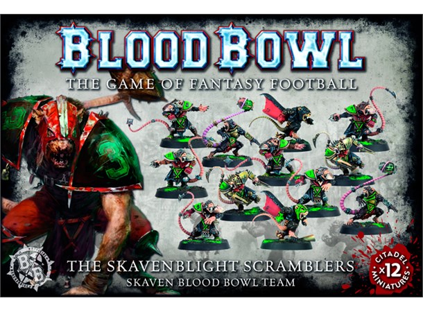 Blood Bowl Team Skavenblight Scramblers Skaven Blood Bowl Team